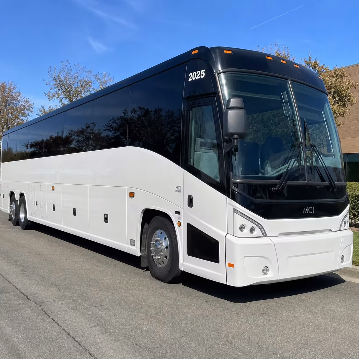56 passenger charter bus
