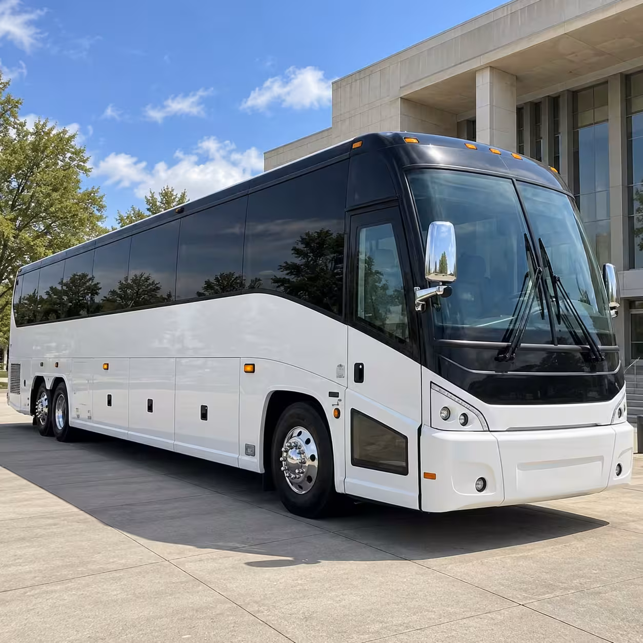 hotel to venue shuttle buses for avondale wedding guests
