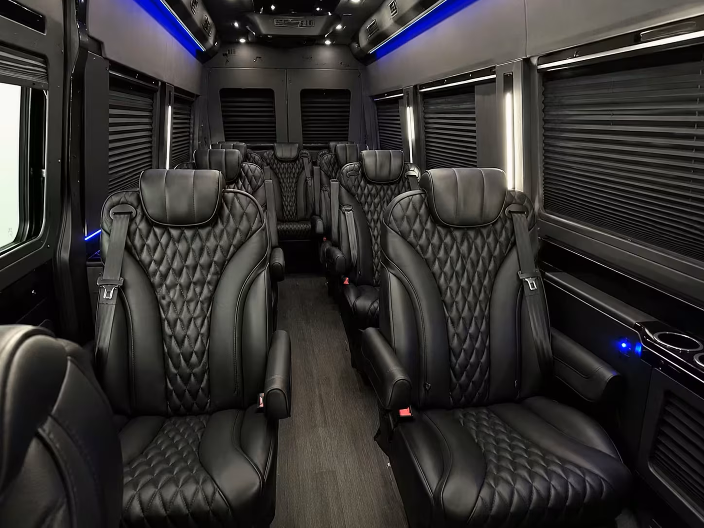 sprinter van with driver interior